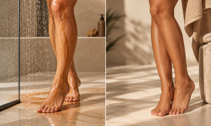 What to Expect When You Rinse Off Self-Tanner