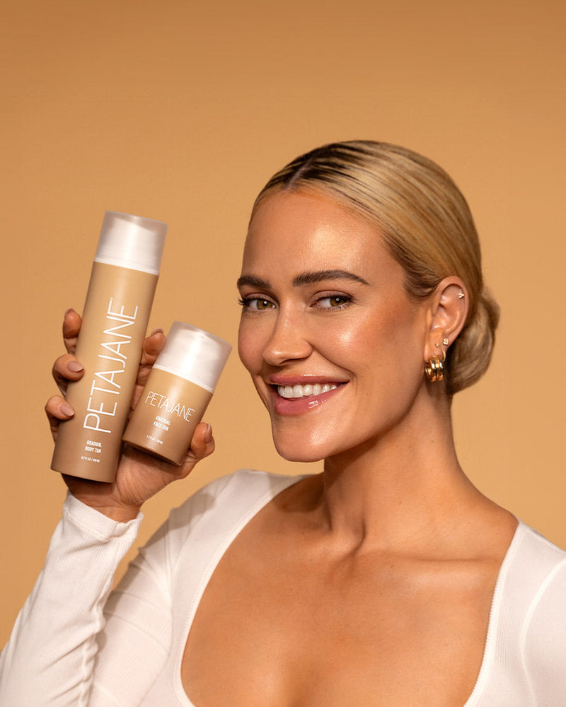 Peta Jane gradual tanning lotion duo for face and body